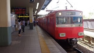 名鉄名古屋線6500系6514F+6000系6046F 豊川稲荷行き急行 金山駅