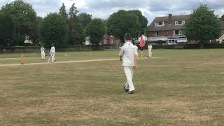 Sathvik cricket match at Charlwood ground