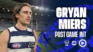 Gryan Miers Post Game Interview | AAMI Community Series