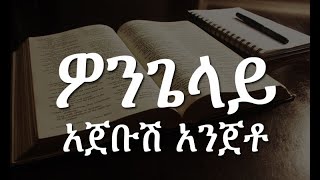 ወንጌላይ (Wongelay) Ajebush Anjeto Wolaytgna Gospel Song /Humble Production/