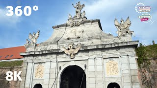 Alba Iulia: What to See \u0026 Do? Danube Trail of Romania - VR 360 8k