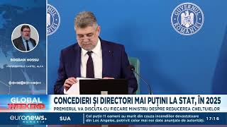 Concedieri și mai puțini directori la stat, în 2025. Marcel Ciolacu, discuții cu toți miniștrii