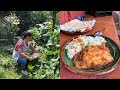 Todavía Hay Así Que Vamos a Cortar Para Comer Torresnos o Tortitas de Calabacitas Rellenas de Queso