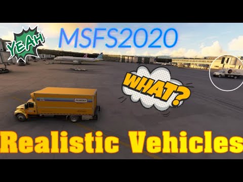 Msfs2020 Realistic Ground Vehicles For Asia, Europe, & North America ...