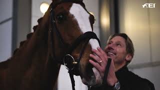 Behind the scenes - Vet-Check of the Dressage horses at the FEI World Cup Finals 2022