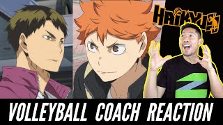 Volleyball Coach Reacts to HAIKYUU S2 E25 - Karasuno prepares for Shiratorizawa and Ushiwaka