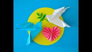 Origami: pigeon / Taube