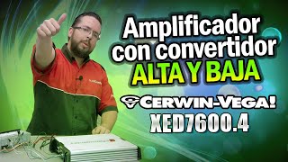 Como instalar un amplificador con convertidor alta y baja a tu autoestéreo