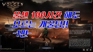 울센 100시간 해도 모르는 개꿀팁!!!