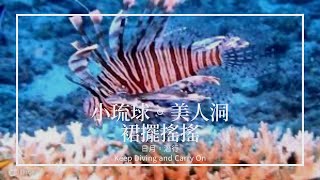 在美人洞潛水！探索小琉球海底奇觀與裙擺搖搖獅子魚【日月。潛行】