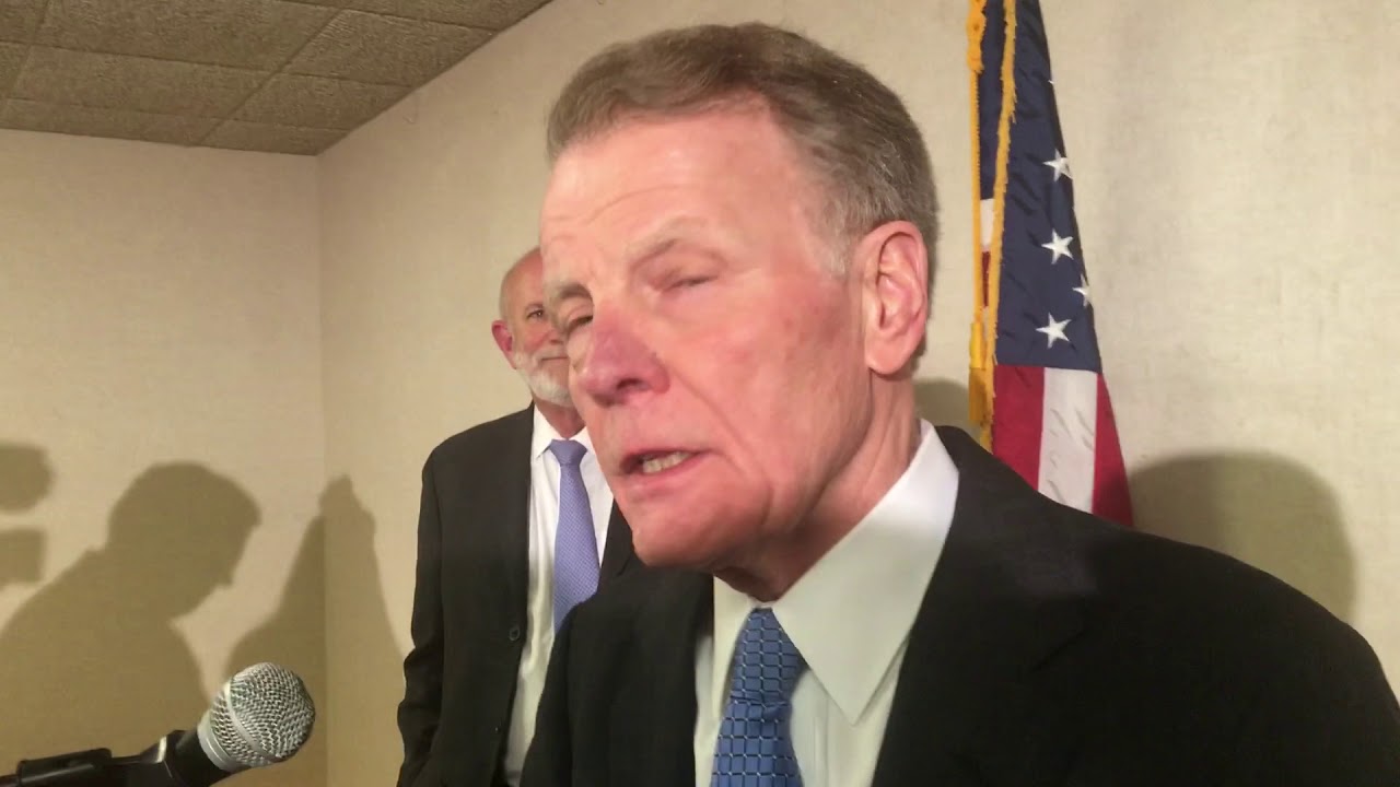 Michael Madigan Re-elected Illinois Democratic Party Chairman - YouTube