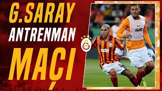 Süper Kupa Maçının Yarıda Kalmasından Sonra Galatasaray Antrenman Maçı Yaptı