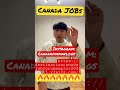 కెనడా లో జాబ్స్ పూనకాలు లోడింగ్ 🔥🔥 apply jobs from india to canada canadateluguvlogs