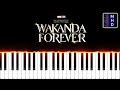 Marvel Studios’ Black Panther Wakanda Forever Teaser Theme Song - Piano Tutorial