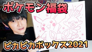 【ポケモン福袋】ピカピカボックス2021開封！【本郷奏多の日常】