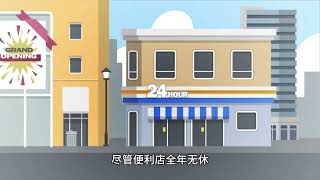 为什么24小时营业的便利店门上要安锁呢？