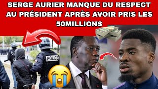 😱3- ARREST@TION DU JOUEUR IVOIRIEN SERGE AURIER APRÈS AVOIR MANQUÉ DU RESPECT AU PRÉSIDENT😱😱