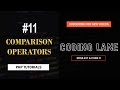 Comparison Operators In PHP | PHP Tutorial For Beginners – Coding Lane