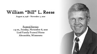 Funeral Service for William "Bill" L. Reese