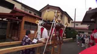 平成27年 秦野市 今泉神社 例大祭 本社神輿渡御。