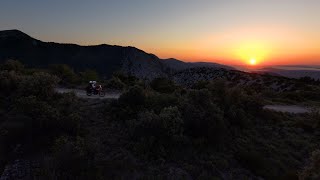 Sunset from the trails above Pitve, Hvar island, Croatia 🌄🇭🇷 🌎🏍