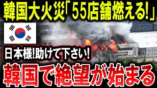 【絶望】韓国パニック! 55店舗が灰に…日本様!助けて下さい!韓国で絶望が始まる【ゆっくり解説】