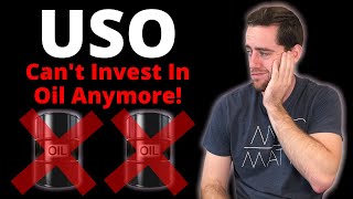 Big News For USO Investors... Oil Fund NOT ALLOWED To Invest In Oil Anymore!