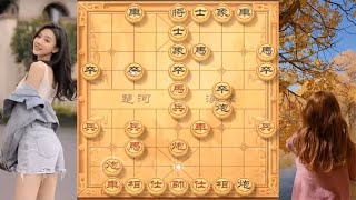 象棋布局讲解：全盘喂马给对手，勇破中路！