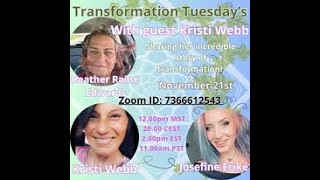 Transformation Tuesday´s nr.20, with Kristi Webb