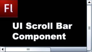 Flash Tutorial: The Ui ScrollBar Component -HD-