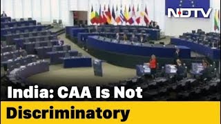 Debate On CAA In European Parliament Today, Possible Vote Tomorrow