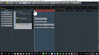 Cubase入門操作   2-14音訊編輯範圍選取