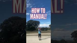 How To Manual A Mountain Bike #shorts