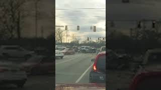 Caught on dashcam: Driver causes 7-car wreck in Catoosa County, Georgia; 3 hospitalized