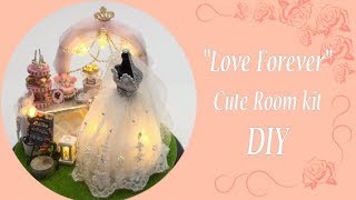 Dollhouse miniature kit- CuteRoom- Love Forever- DIY