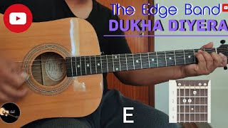 Dukha diyera | The Edge Band | Guitar Lesson | Guitar Chords