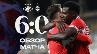 🏆 ПОБЕДА 6:0 + КУБОК | «Спартак» vs «Кайрат» | Обзор матча