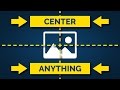 How to Center Things in Photoshop