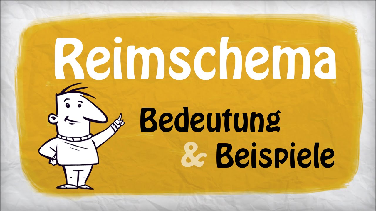 Reimschema (Deutsch) | Beispiele & Bedeutung - YouTube