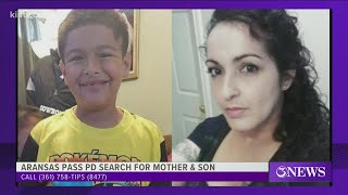 Mother, son reported missing from Aransas Pass
