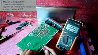 TBE2000W 24Vdc PSW continues buzzer..repair..from sir Marlon..bislig surigao del sur..