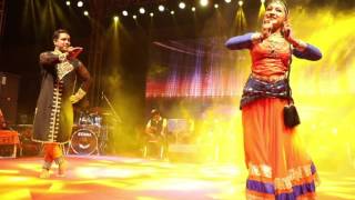 Anagha S Lal and Biju Dhwani Tarang's performance 2 from Mohan Lal show by Muraleedharan Palliyath.