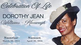 Celebration Of Life for Dorthy Jean Williams - Murrough