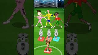 Choose The Correct Box With Ronaldo And Messi, IshowSpeed