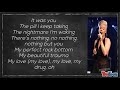 Pink - Beautiful Trauma (lyrics) video ---- Unofficial.