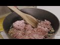 how to make stir fried minced pork with thai basil pad ka prao 泰式肉碎饭