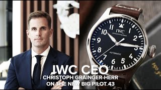 A tour of the 2021 IWC releases with Chris Grainger-Herr CEO, including Big Pilot 43, Mojave \u0026 more