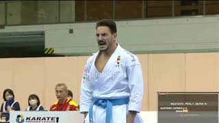 Kikuchi R (Ohan Dai) vs Damian Quintero (Anan Dai), Semifinal - Karate1 Premiere League Fukuoka 2023
