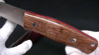 TBS knives【TBSナイブス】■ アーマ フィックスド 【N690】【ウォールナット】【ノルディックシース】 AHMA PUUKKO ブッシュクラフト