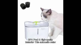 Petmii Pet Fountain, 88oz/2.6L Automatic Cat Water Fountain Dog Water Dispenser